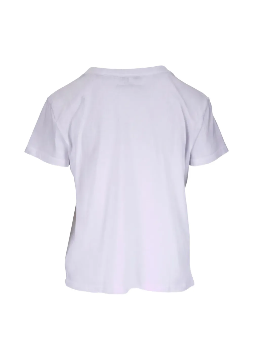 AGOLDE Bryce T-shirt met ronde hals Wit