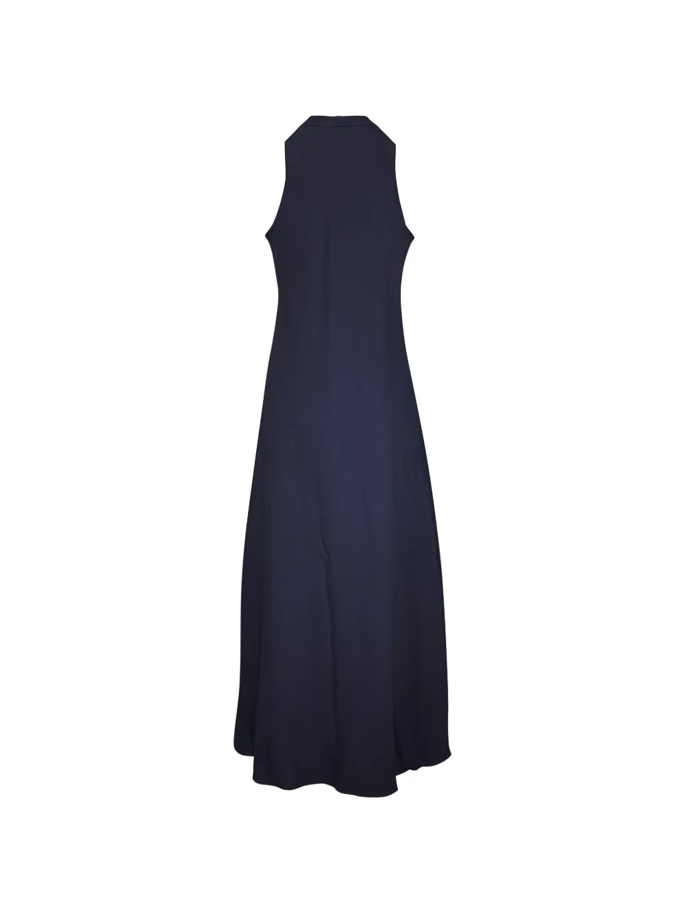 Peter Cohen Mouwloze maxi-jurk met V-hals Blauw