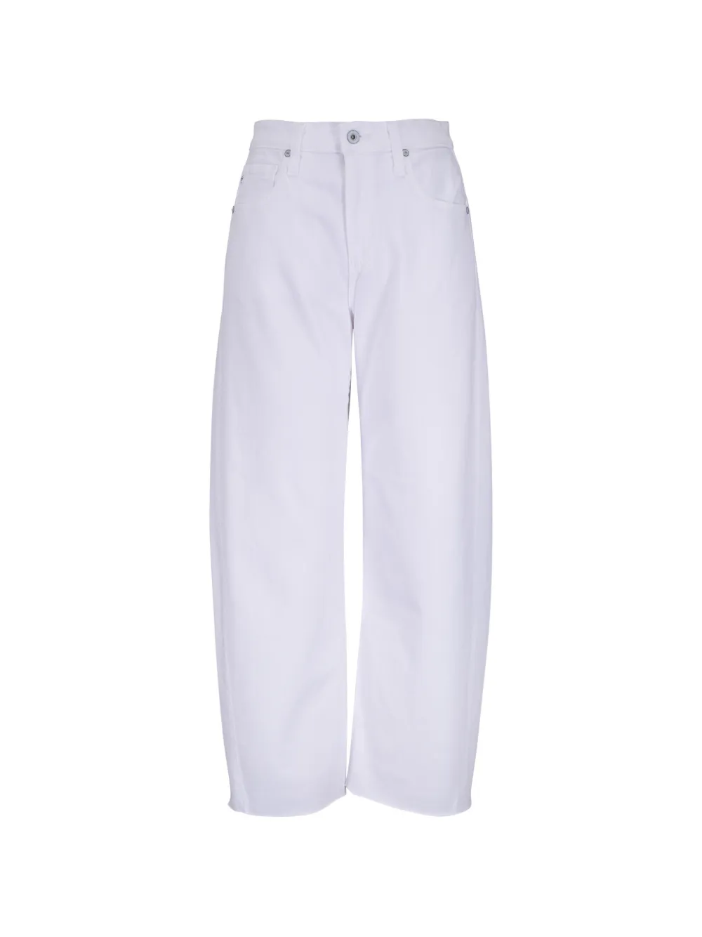 AG Jeans Hattie raw-cut jeans - Bianco