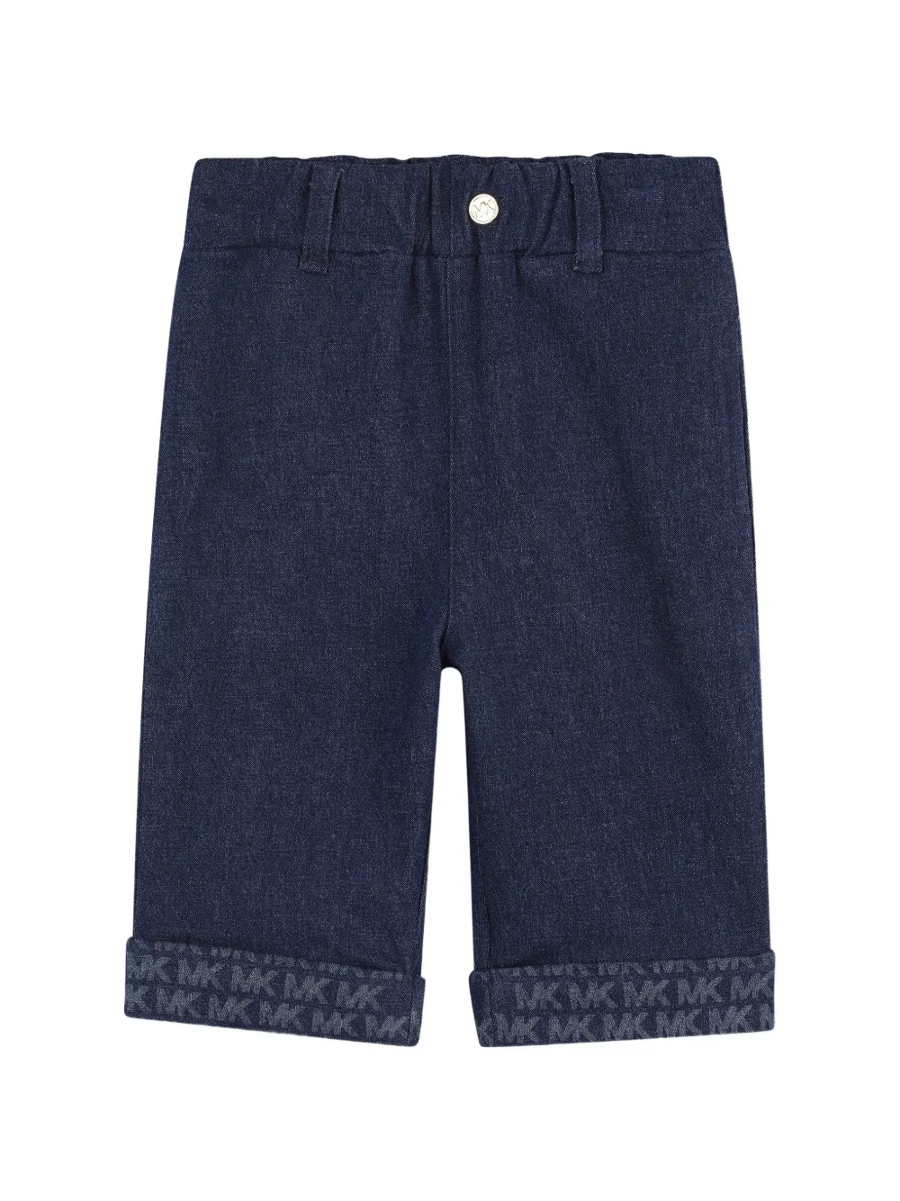 Michael Kors Kids Sweater en broek met ster-patroon en logo-print Beige