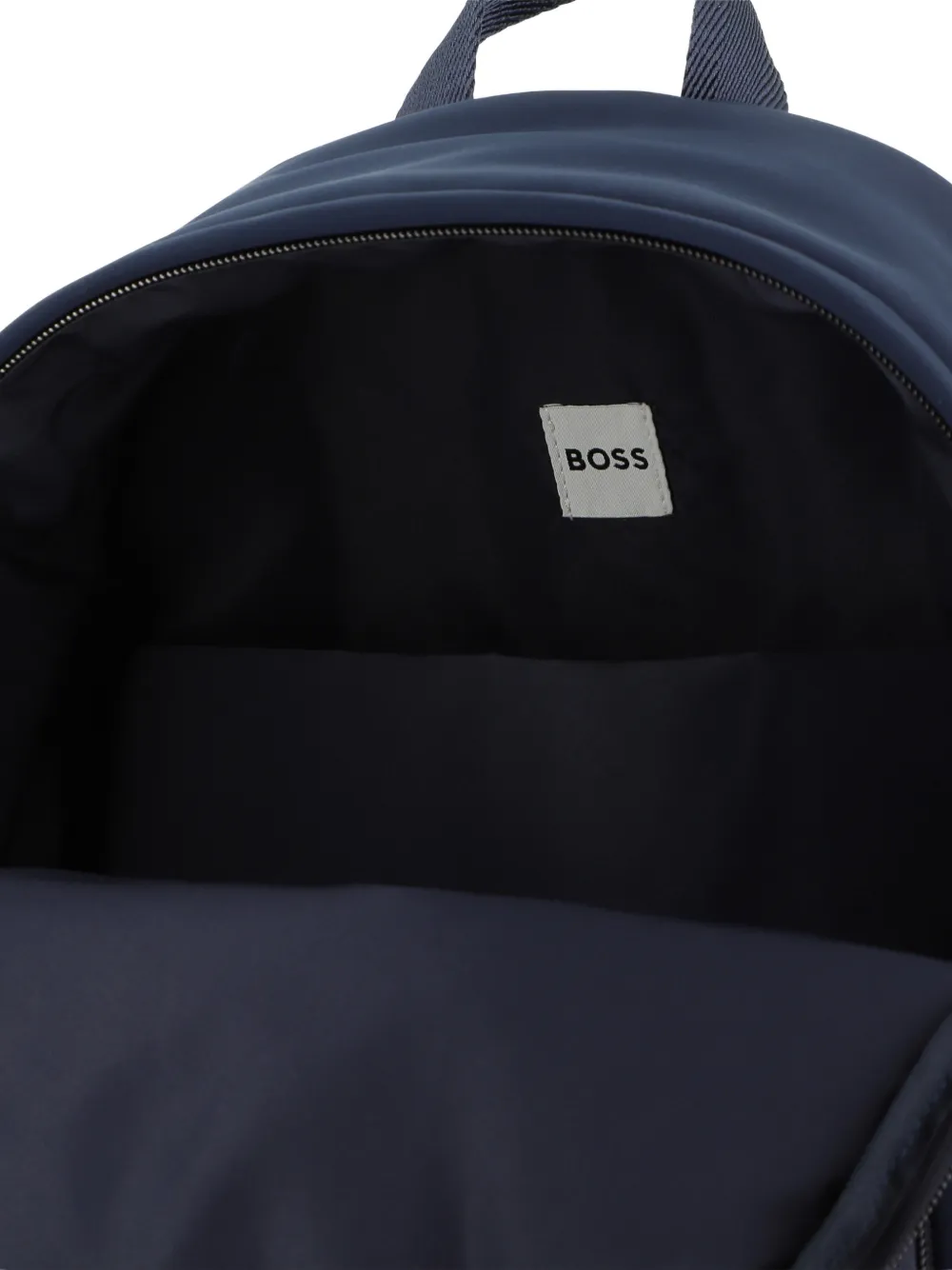 BOSS Kidswear Rugzak met logo-print en gewatteerd detail Blauw