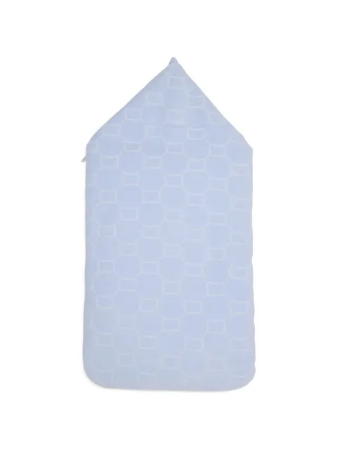 BOSS Kidswear monogram-pattern hooded nest