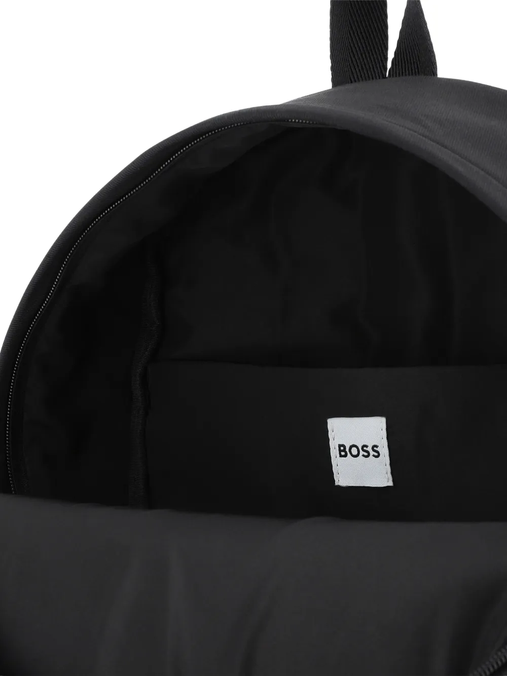 BOSS Kidswear Rugzak met logoplakkaat Zwart