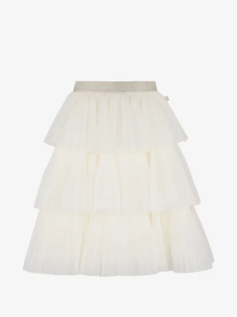 Billieblush falda con pliegues escalonada