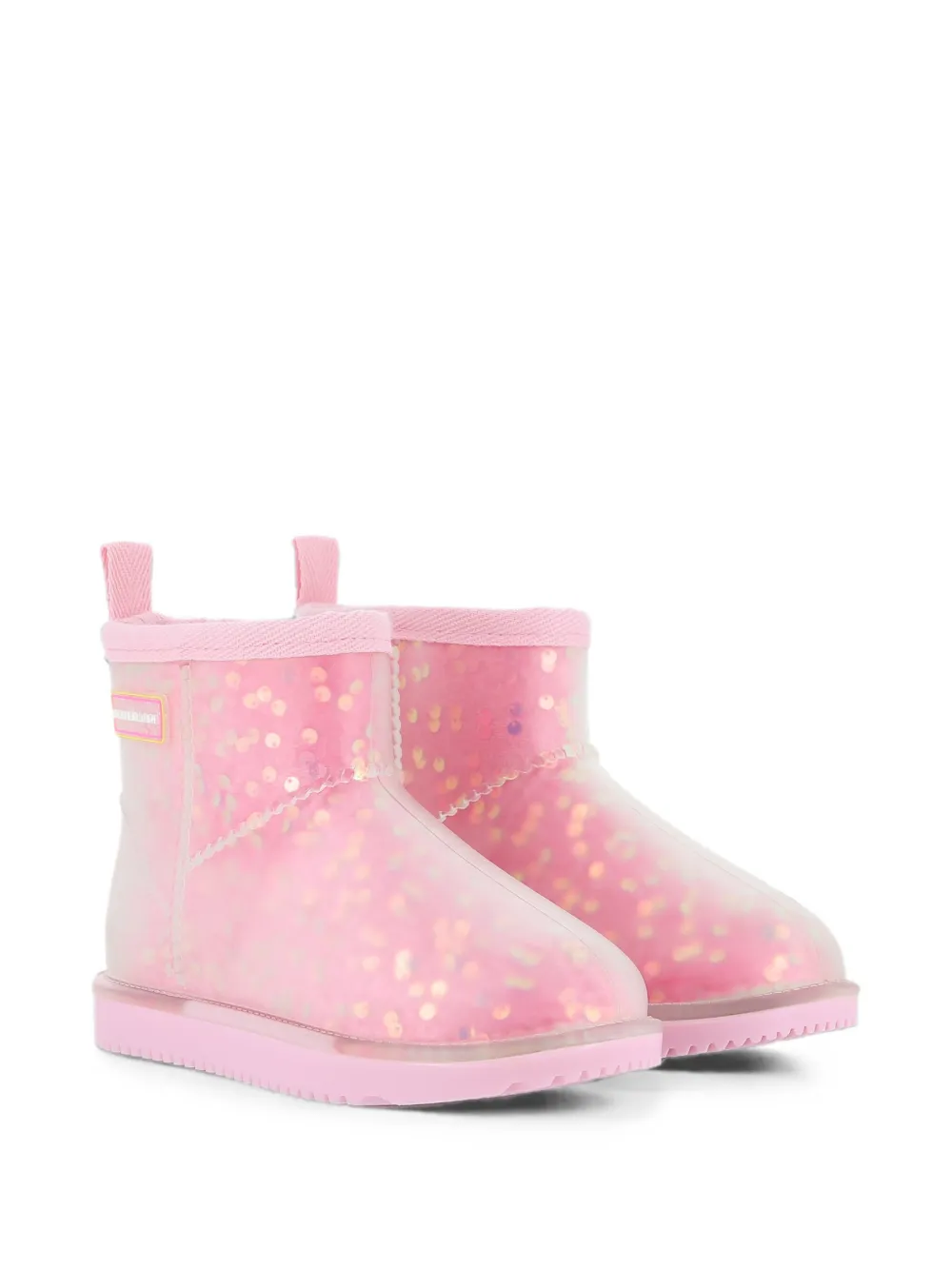 Billieblush Snowboots met pailletten Roze