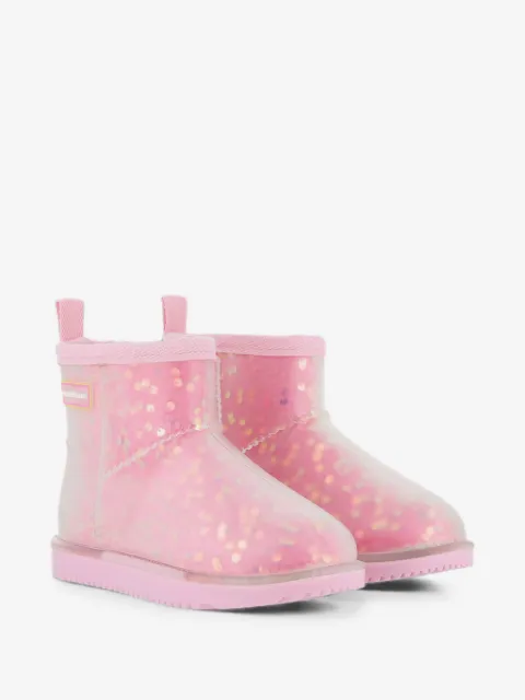 Billieblush sequin-embellished snow boots