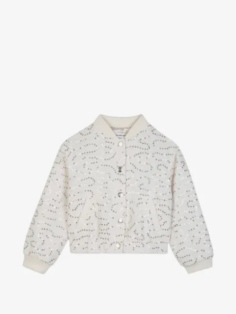 Billieblush sequin-embellished bomber jacket