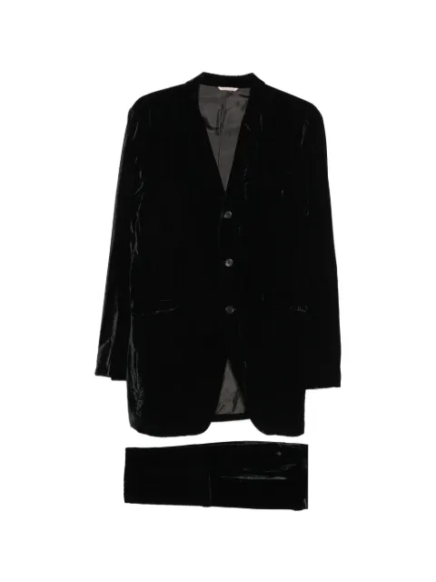 Romeo Gigli Pre-Owned 1990s velvet suit