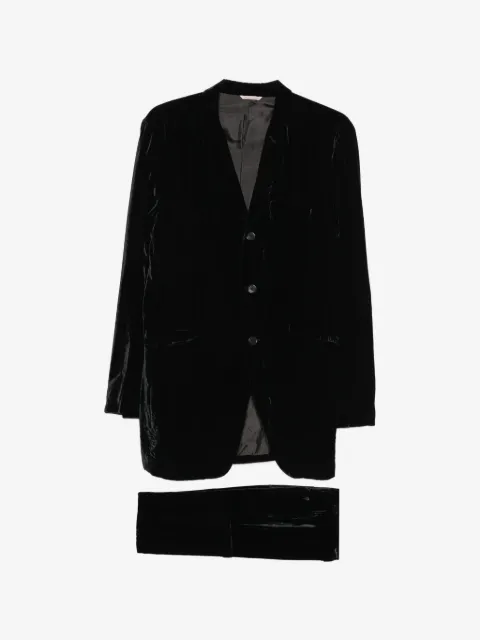 Romeo Gigli Pre-Owned 1990s velvet suit