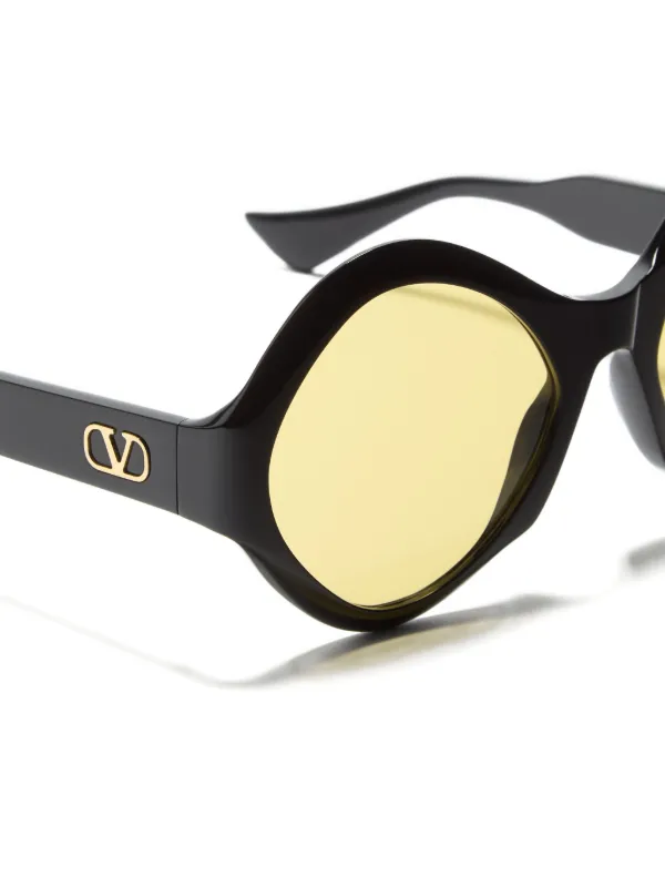 VALENTINO GARAVANI EYEWEAR Vロゴ シグネチャー サングラス