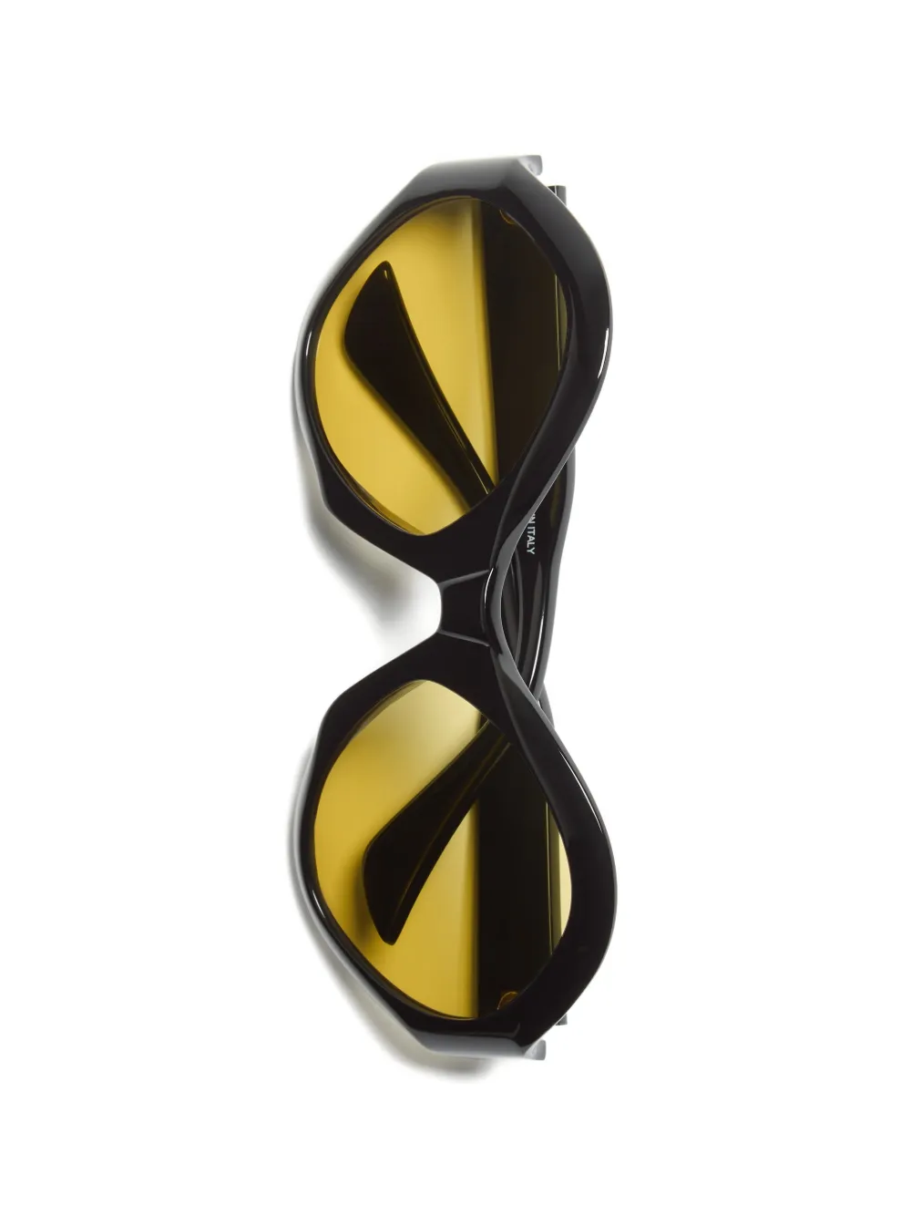 VALENTINO GARAVANI EYEWEAR VLogo zonnebril met geometrisch montuur Zwart
