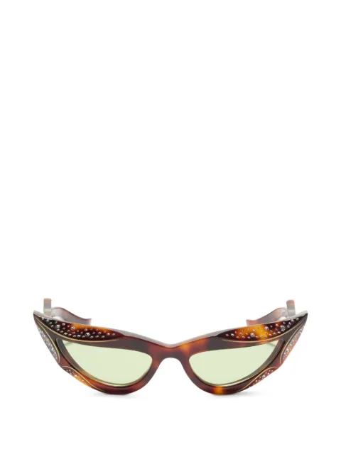 VALENTINO GARAVANI EYEWEAR VLogo Signature rhinestone-embellished sunglasses