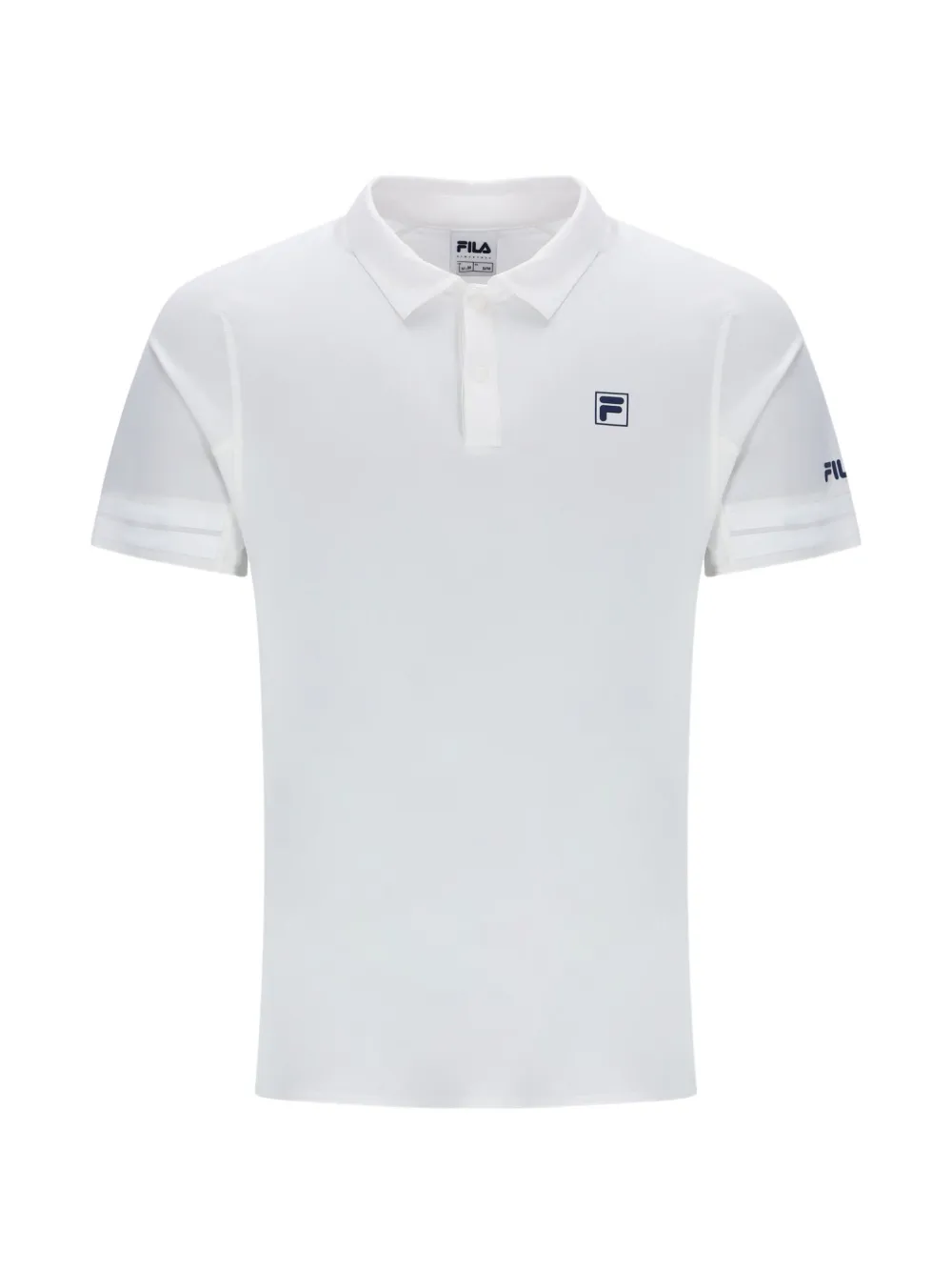 Fila Polo con applicazione logo - Bianco