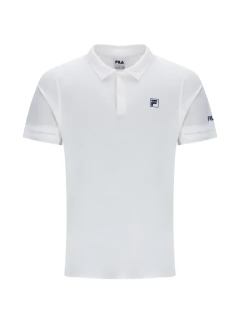 Fila logo-patch polo shirt