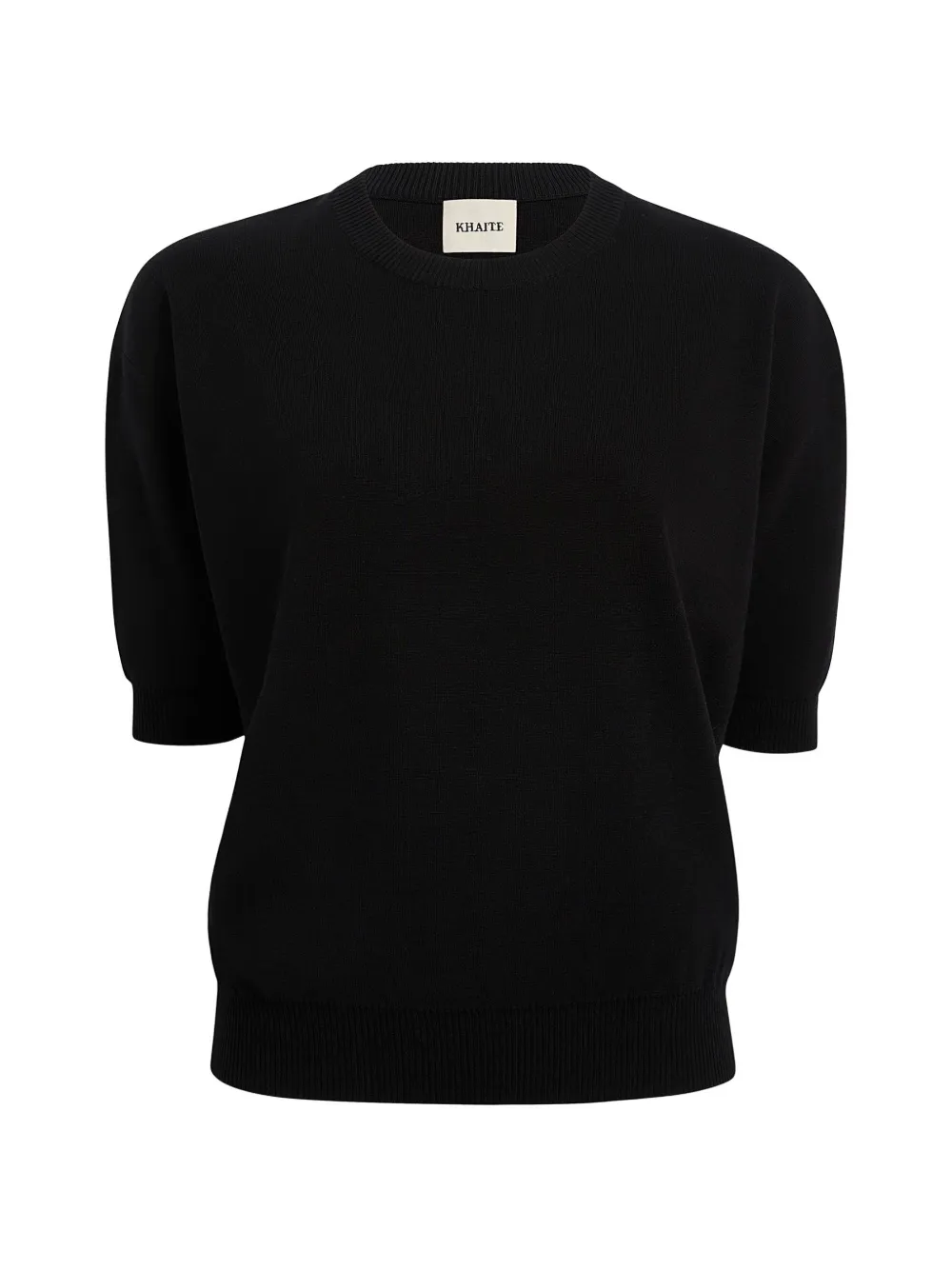 KHAITE Faye top in black - Nero
