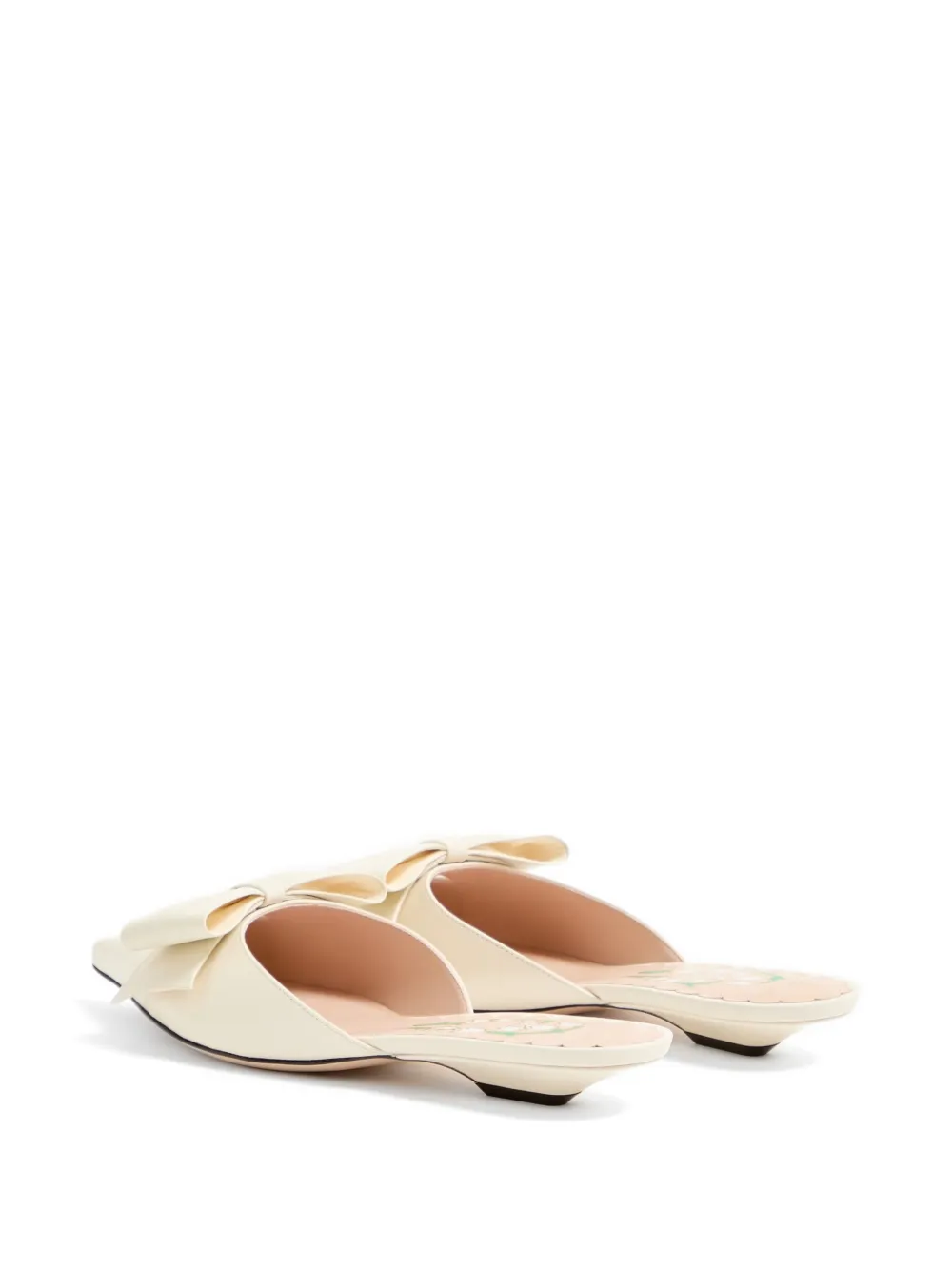 Valentino Garavani Bow muiltjes Beige