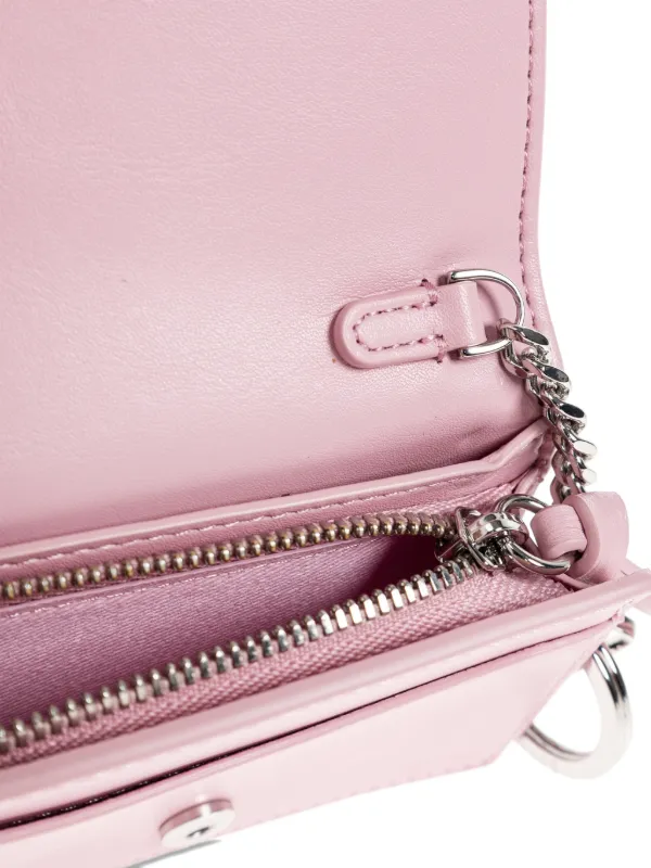 GANNI crab-print Wallet | Pink | FARFETCH