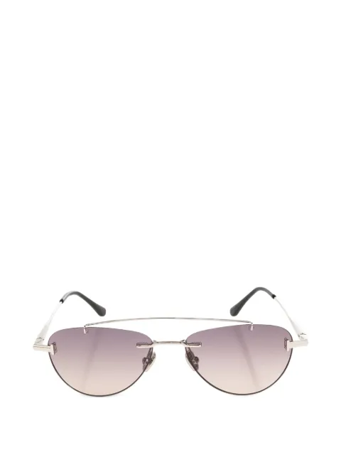 TOM FORD rimless pilot sunglasses