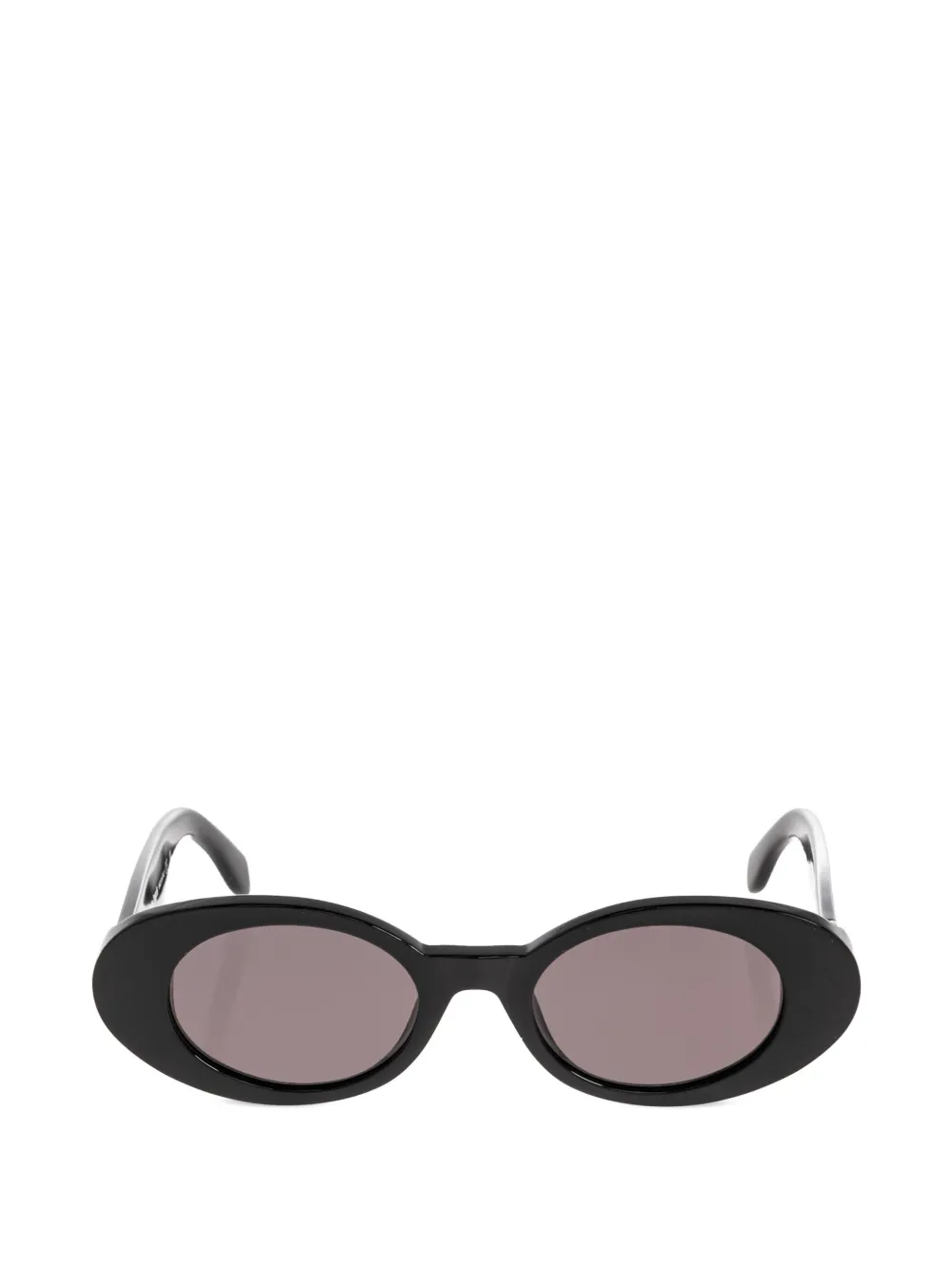Palm Angels Eyewear Zonnebril met rond montuur Zwart