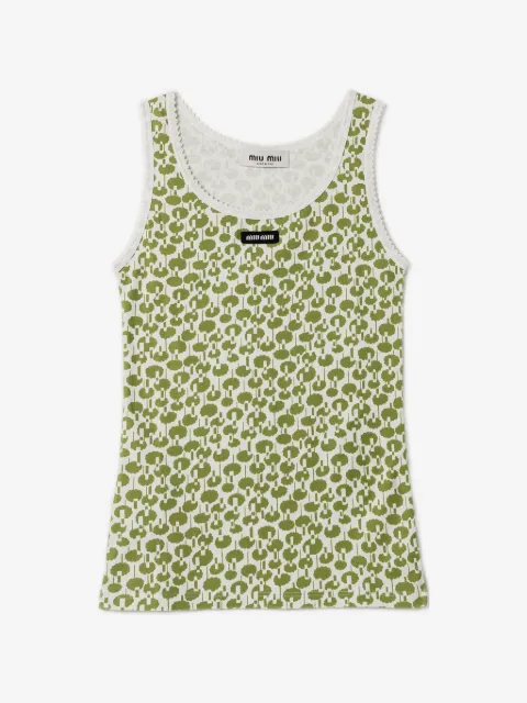 Miu Miu Klassisches Trägershirt