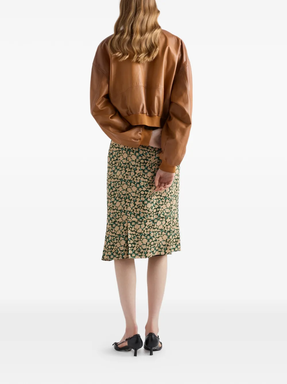  Prada Chaqueta Corta - Marrón 