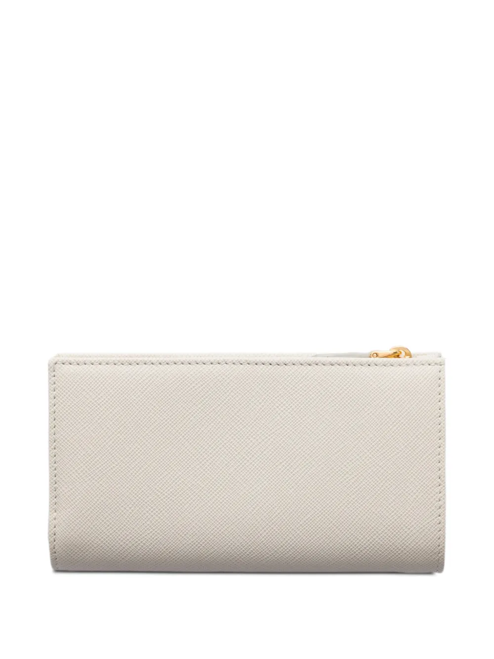 Prada Portemonnee van saffiano leer Beige