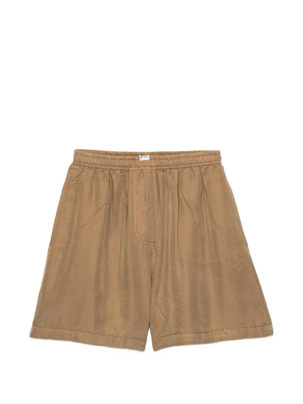 Prada old silk shorts - Nude