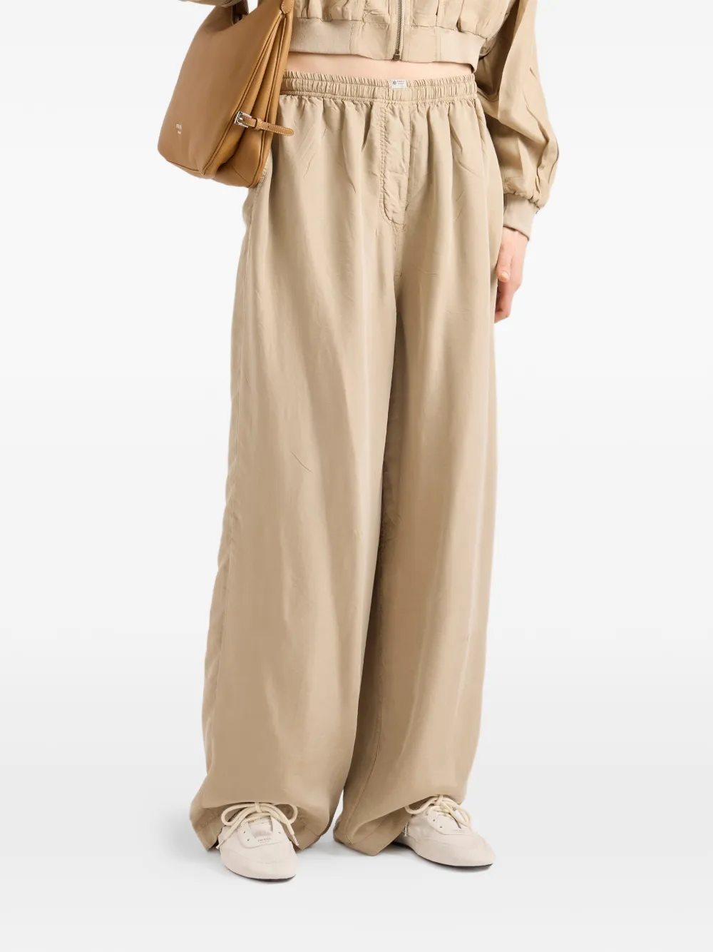 Prada Old zijden broek Beige