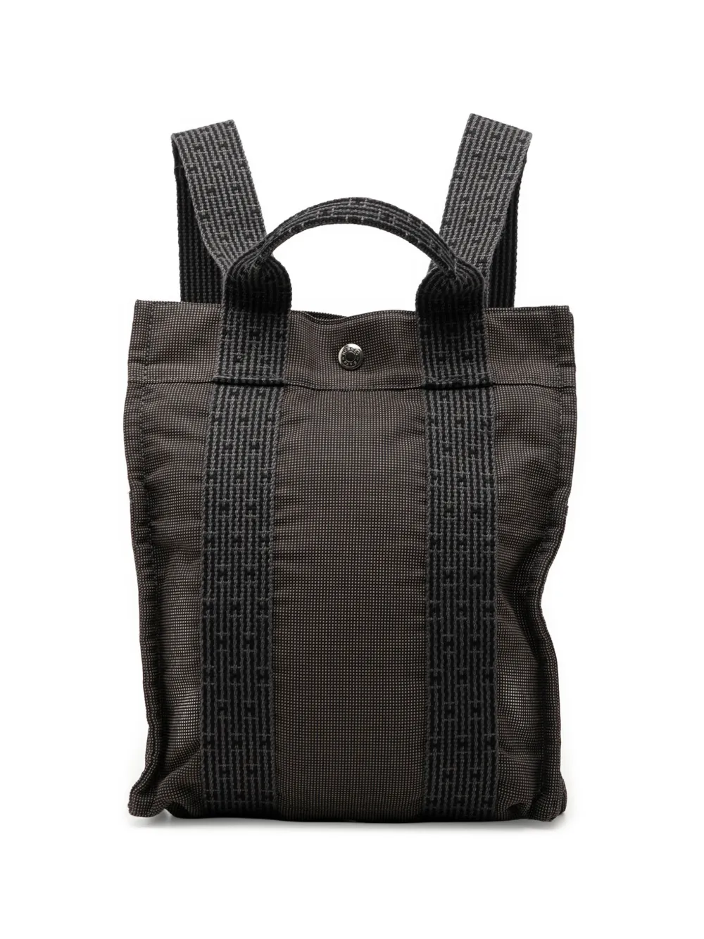 Hermès Pre-Owned 20th Century Canvas Herline PM backpack - Grigio