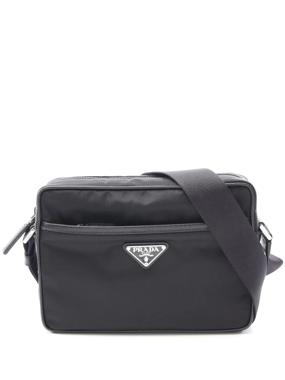 Prada Pre-Owned 2013-2026 Tessuto crossbody bag - Black