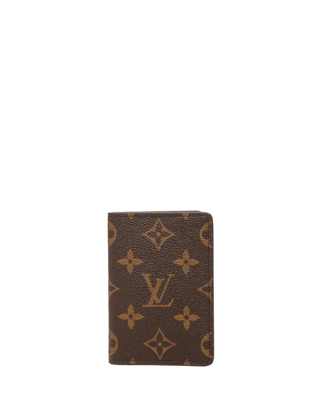 Louis Vuitton Pre-Owned 2021-2026 Monogram Pocket Organizer - Marrone