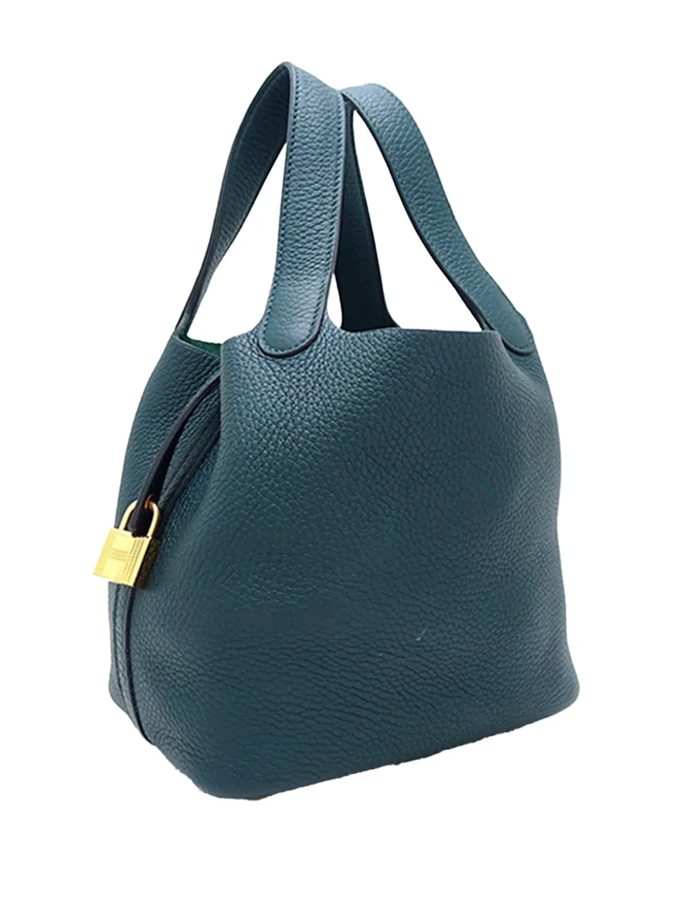 Hermès Pre-Owned 2021 Clemence Picotin Lock 18 handbag - Verde