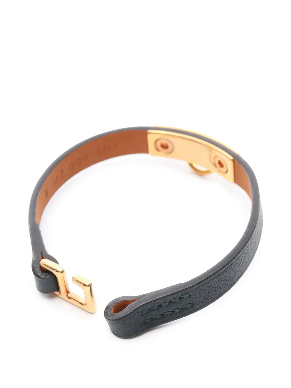 Hermès Pre-owned 2023 Swift Rivale Mini Bracelet T2 Costume Bracelet in Green, view 3