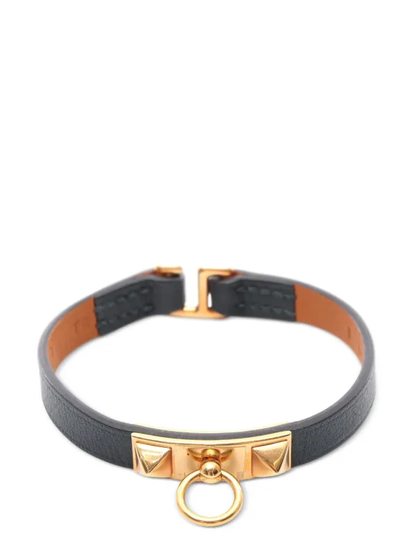 Hermès Pre-owned 2023 Swift Rivale Mini Bracelet T2 Costume Bracelet in Green
