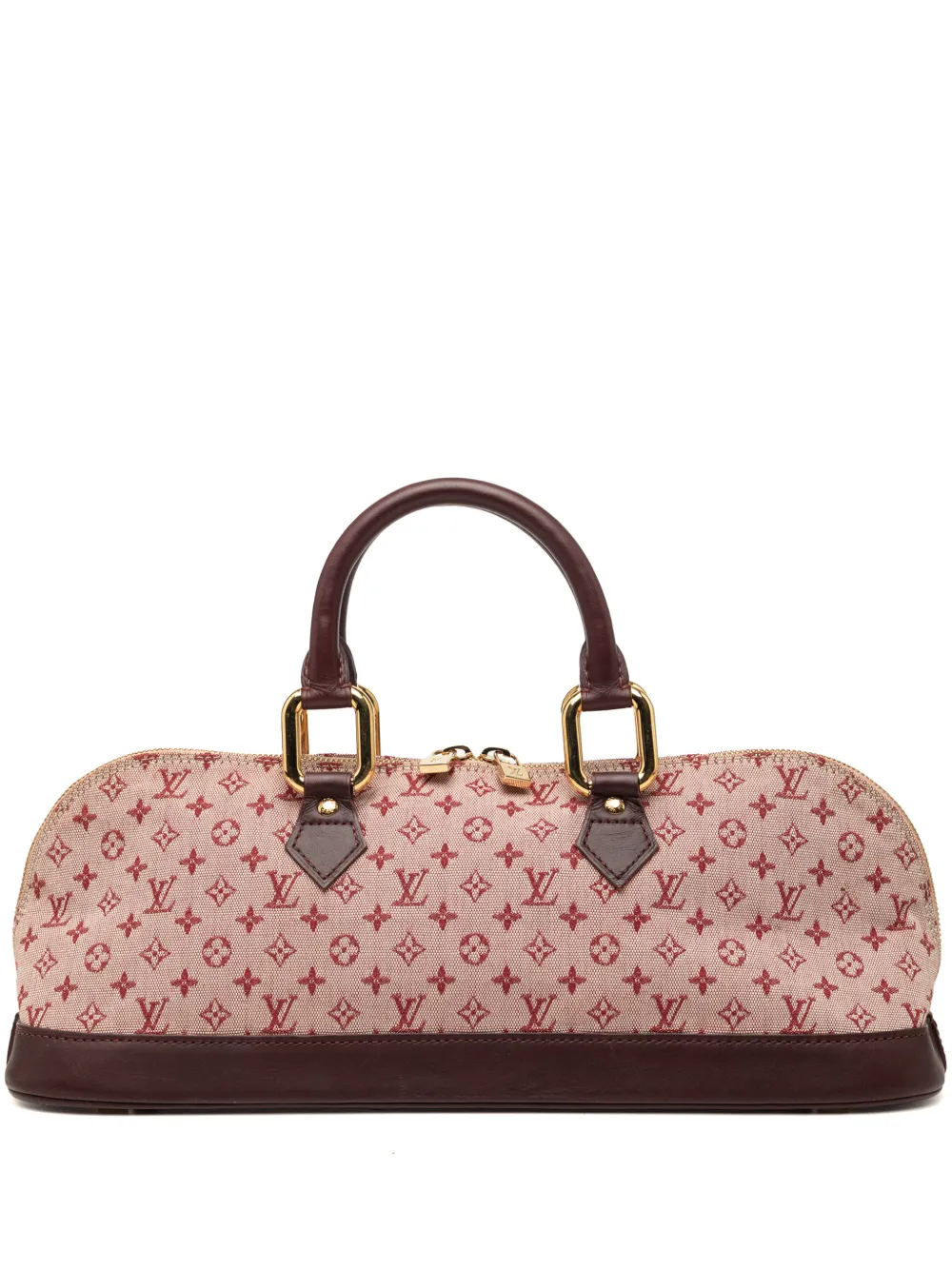 Louis Vuitton Pre-Owned 2002 Monogram Mini Lin Alma Horizontal handbag - Rosso