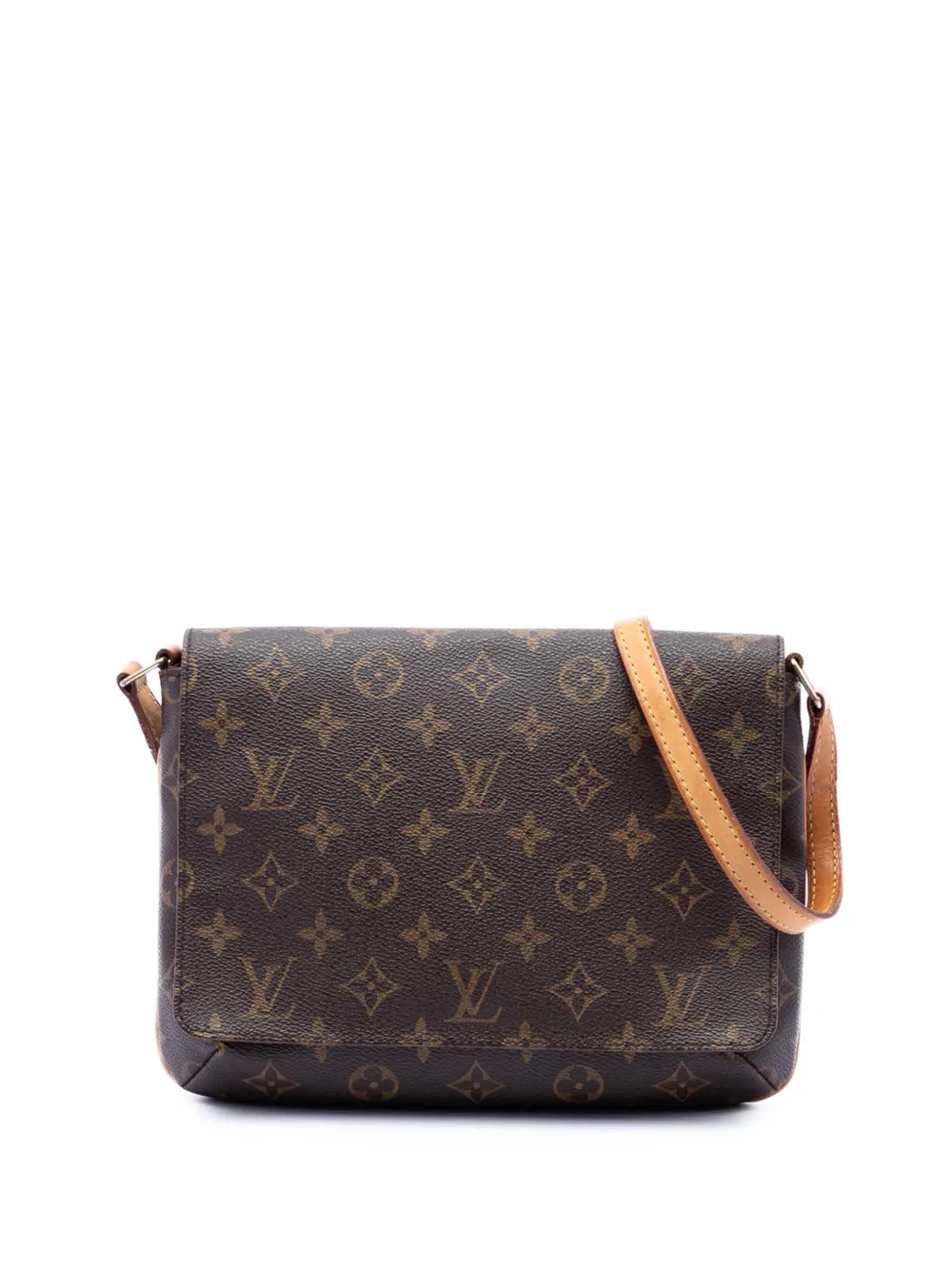 Louis Vuitton Pre-Owned 2001 Monogram Musette Tango Short Strap shoulder bag - Braun