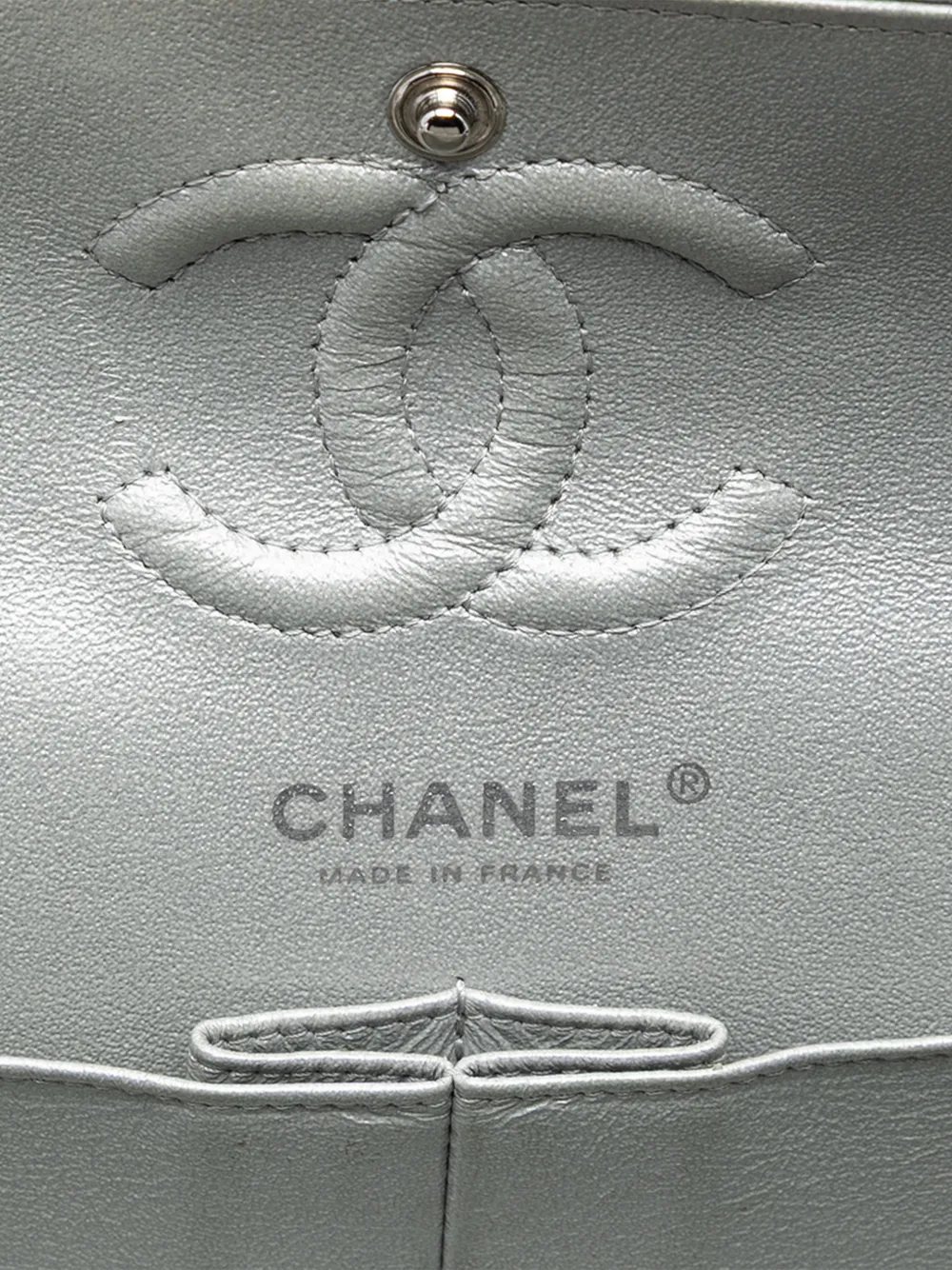 CHANEL Pre-Owned 2018 クラシック シェブロン ショルダーバッグ