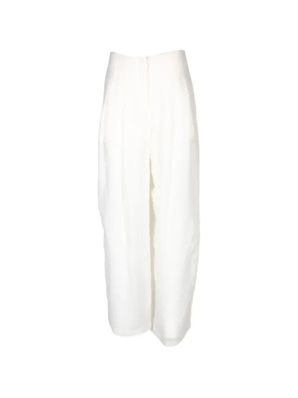 Twp Carries Palazzo Pants in Neutrals