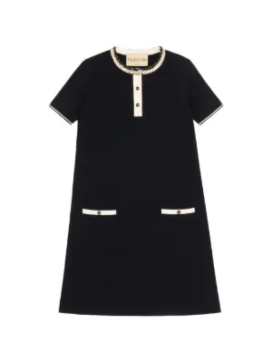 Valentino Garavani ストレッチ ドレス | ブラック | FARFETCH JP