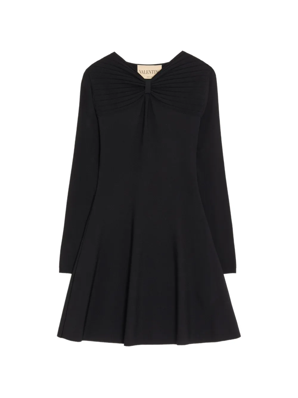 Valentino Garavani stretch viscose dress - Nero