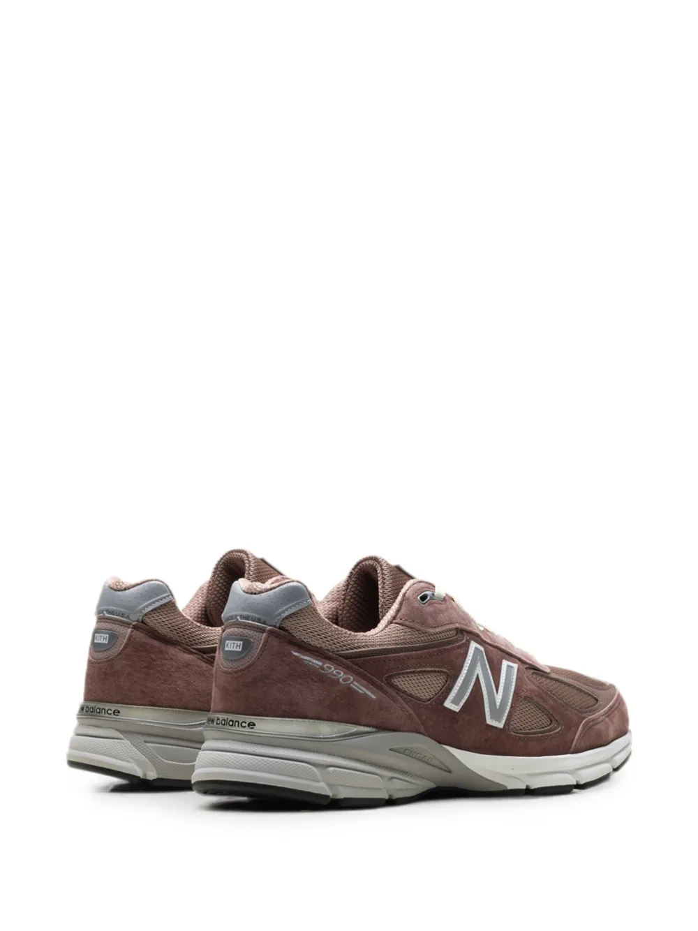 New Balance x Kith 990v4 sneakers Roze
