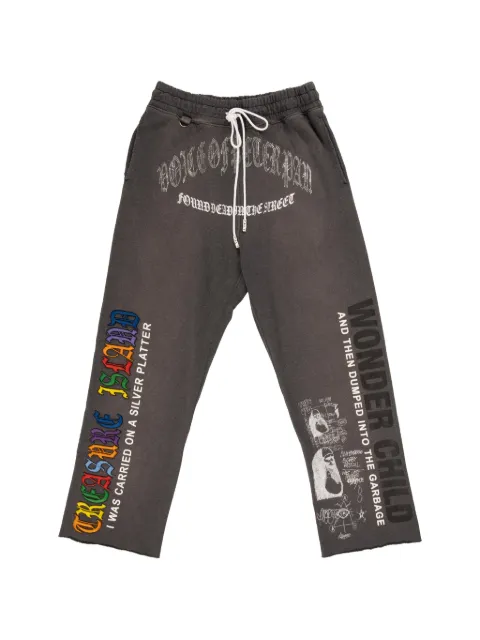 Paly Bobby Driscoll graphic-print track pants