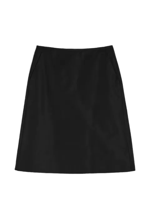 Jil Sander falda midi con diseño acampanado