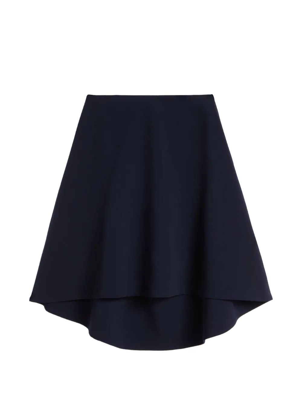 Jil Sander Asymmetrischer Midirock - Blau