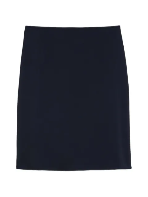 Jil Sander A-line satin mini skirt