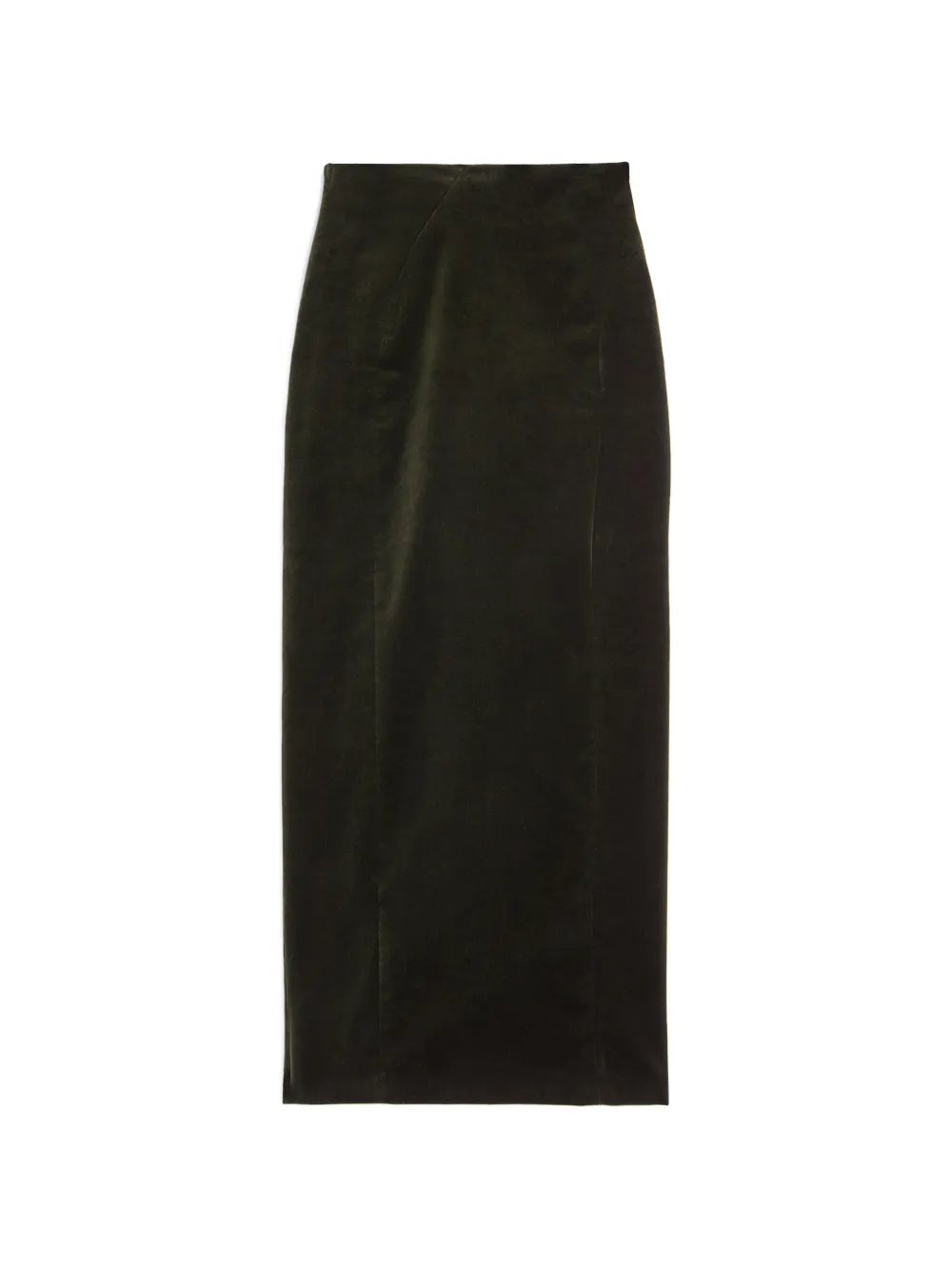 Jil Sander Gonna lunga a vita alta - Verde