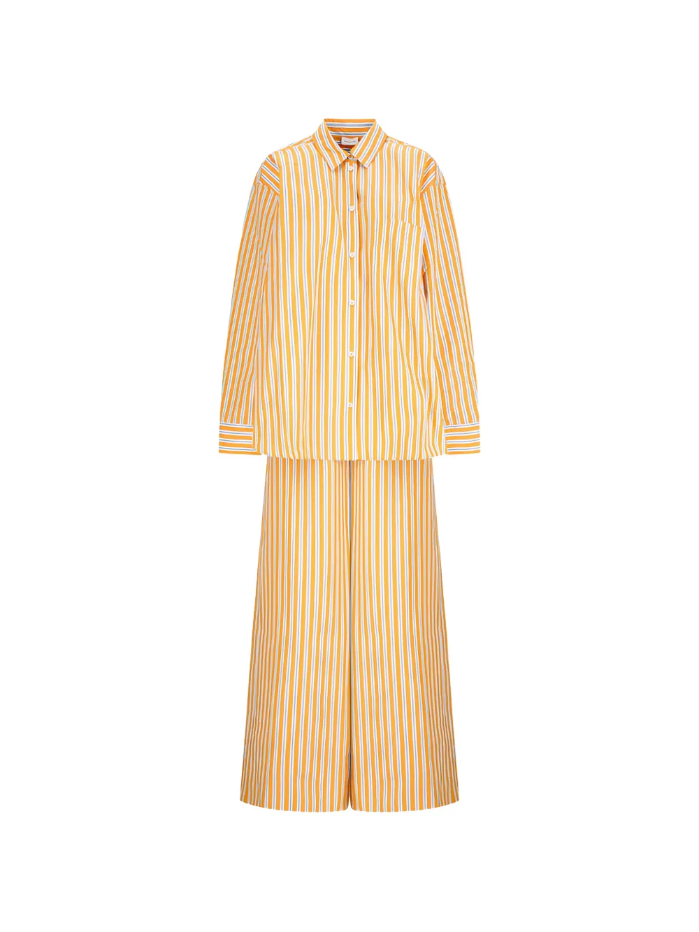 THE ANDAMANE Lana striped trousers set - Giallo