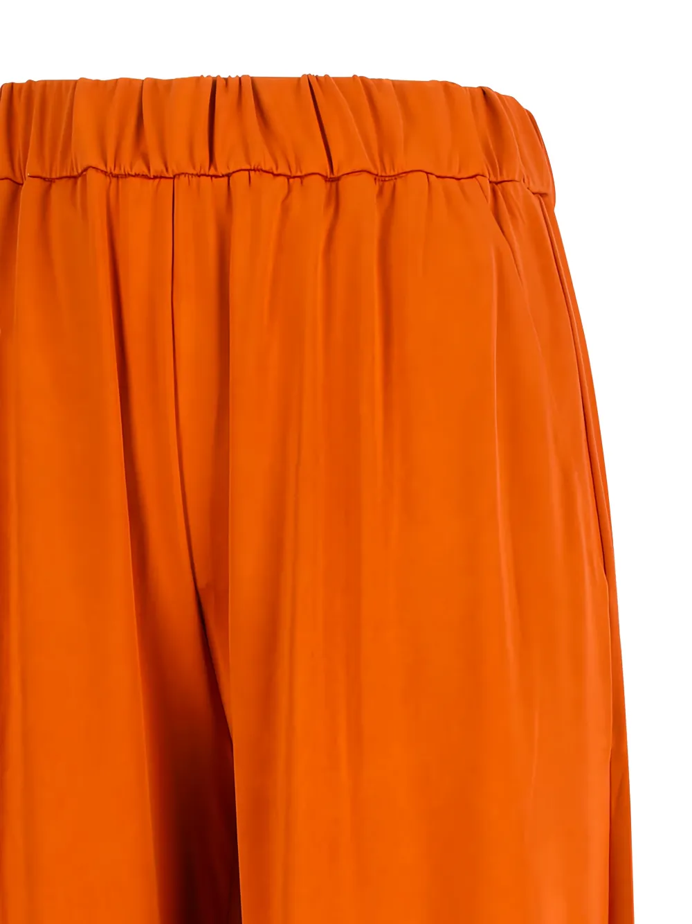 THE ANDAMANE Lena broek met wijde pijpen Oranje