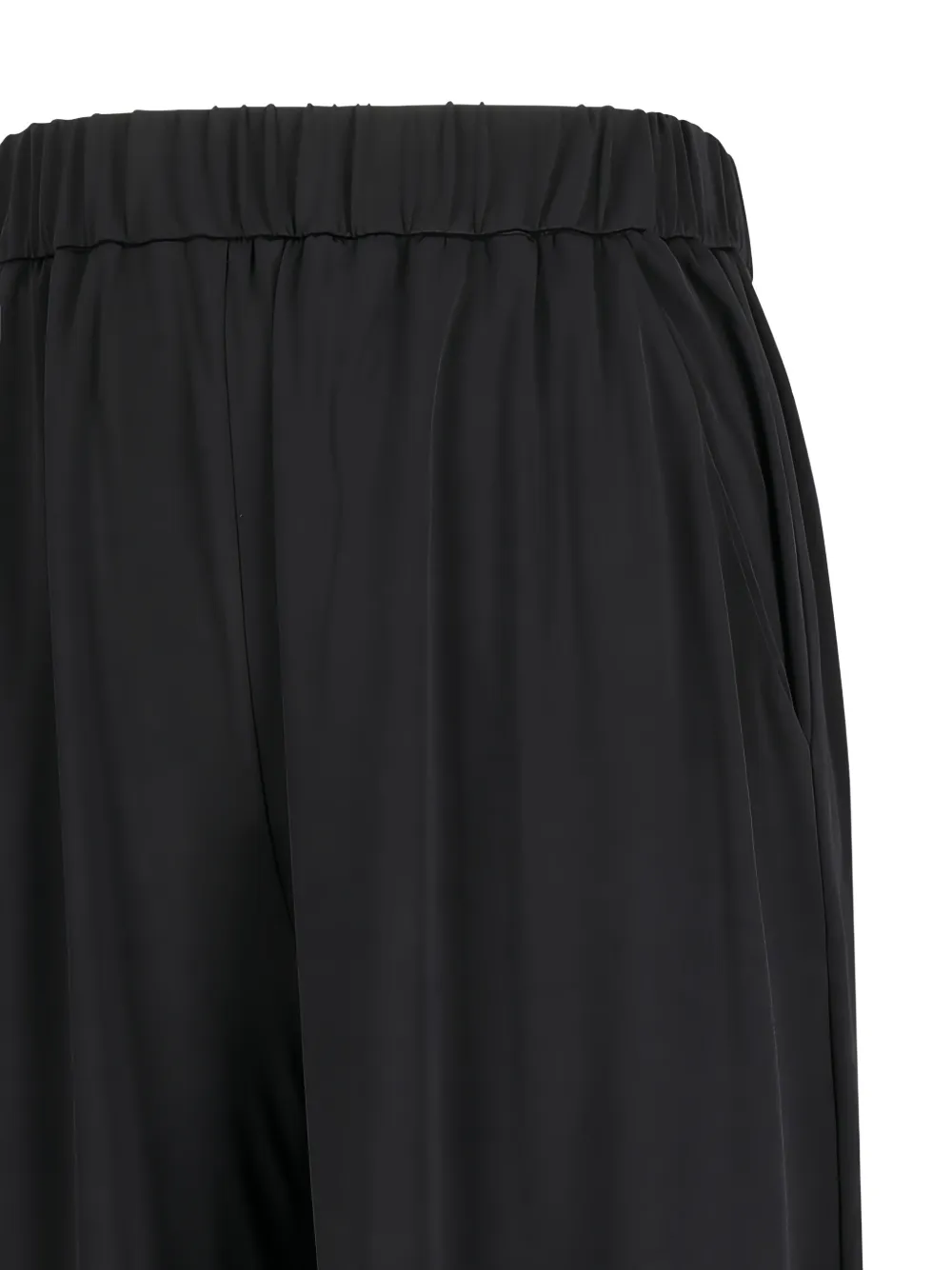THE ANDAMANE Lena broek met wijde pijpen Zwart