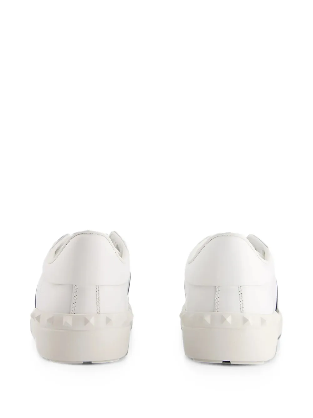 Valentino Garavani rockstud leather sneakers Wit